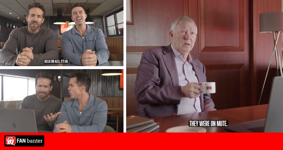 Wrexham announce Man Utd friendly with amusing video including Sir Alex Ferguson