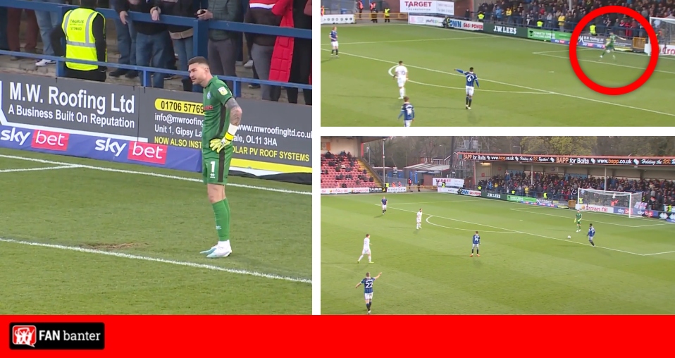 Fans reckon they’ve seen worst own goal of alltime with Rochdale’s 102