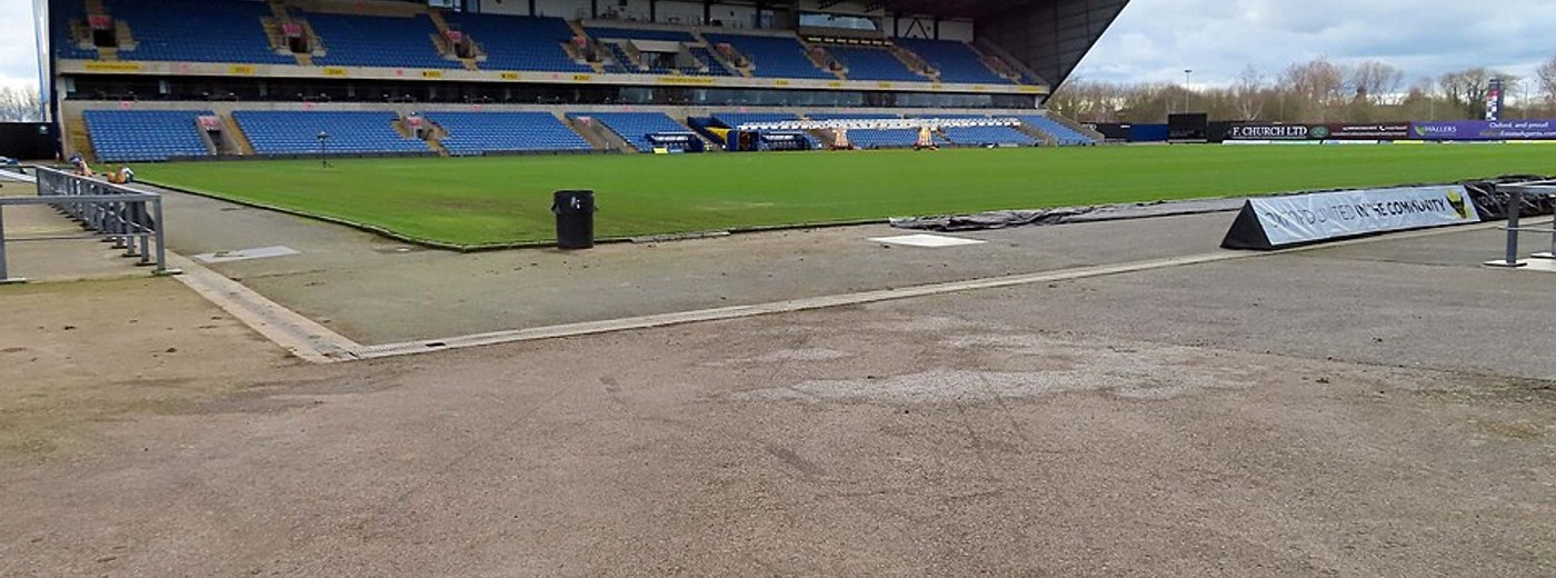 Archive photograph of Kassam Stadium