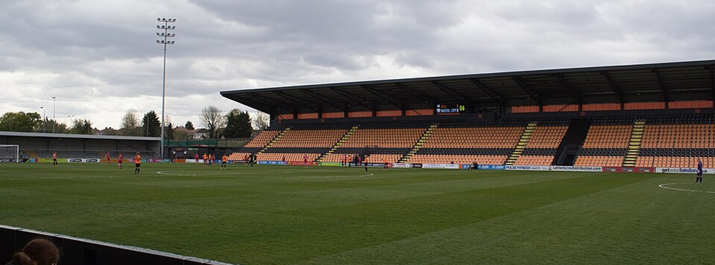 Archive photograph of The Hive Stadium