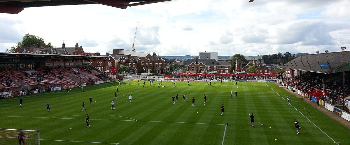 Archive photograph of St James Park
