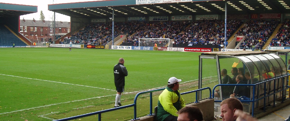 Archive photograph of Spotland Stadium