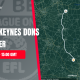 Milton Keynes Dons Vs Doncaster Rovers match preview and away-fan journey map