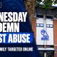 Sheffield Wednesday’s Hillsborough exterior with a headline condemning racist abuse aimed at a player’s family