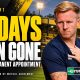 Mark Duffy pictured with Southport imagery and the headline 19 days then gone after permanent appointment