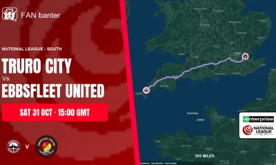 Truro City Vs Ebbsfleet United match preview and away-fan journey map