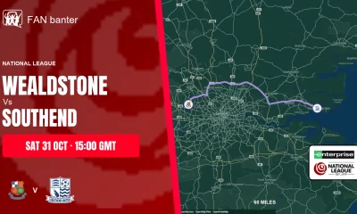 Wealdstone Vs Southend United match preview and away-fan journey map