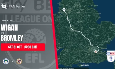 Wigan Athletic Vs Bromley match preview and away-fan journey map